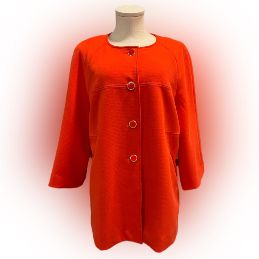 Carmen Carmen Mark Volvo Elegant Women's Orange Coat/ versatile jacket